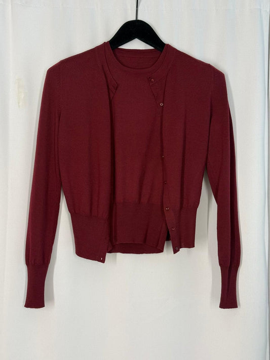 Alaia vinrött set Fr 38 SV14860
