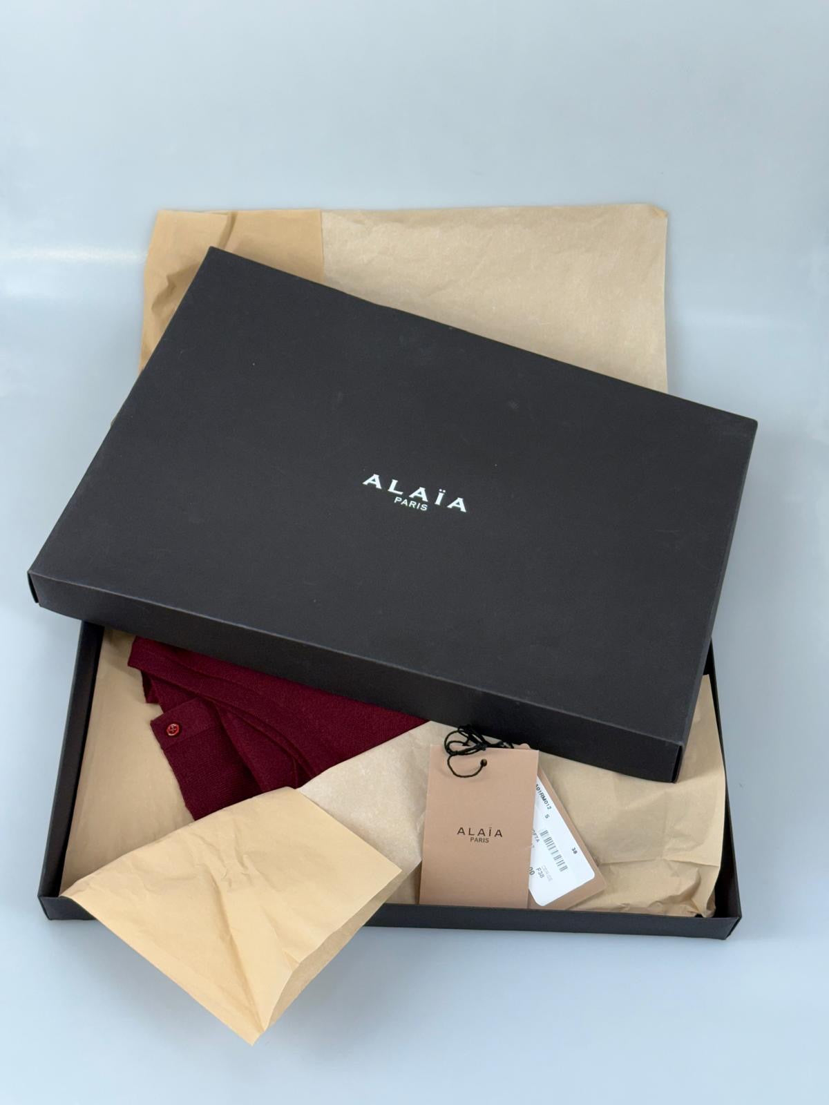 Alaia vinrött set Fr 38 SV14860