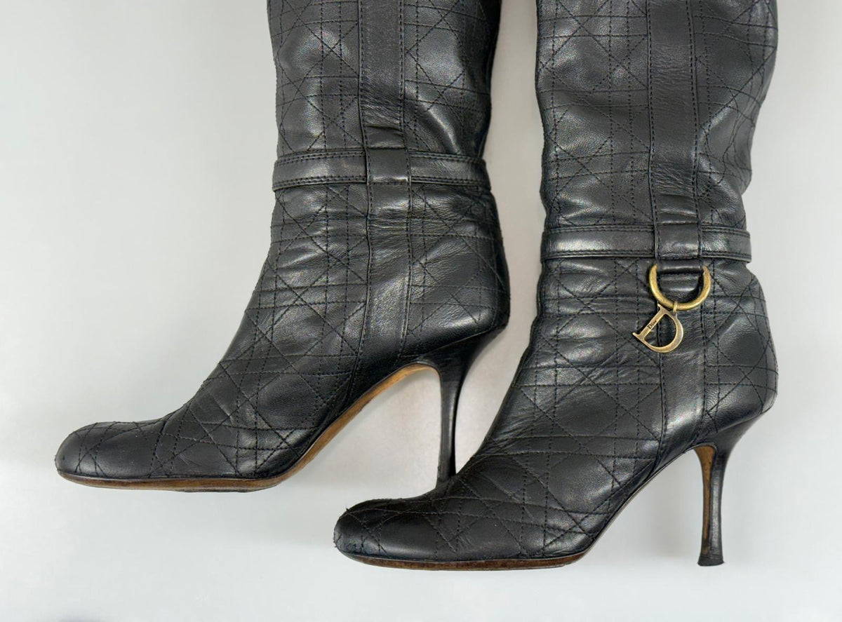 Christian Dior stövlar 38,5 SV16087