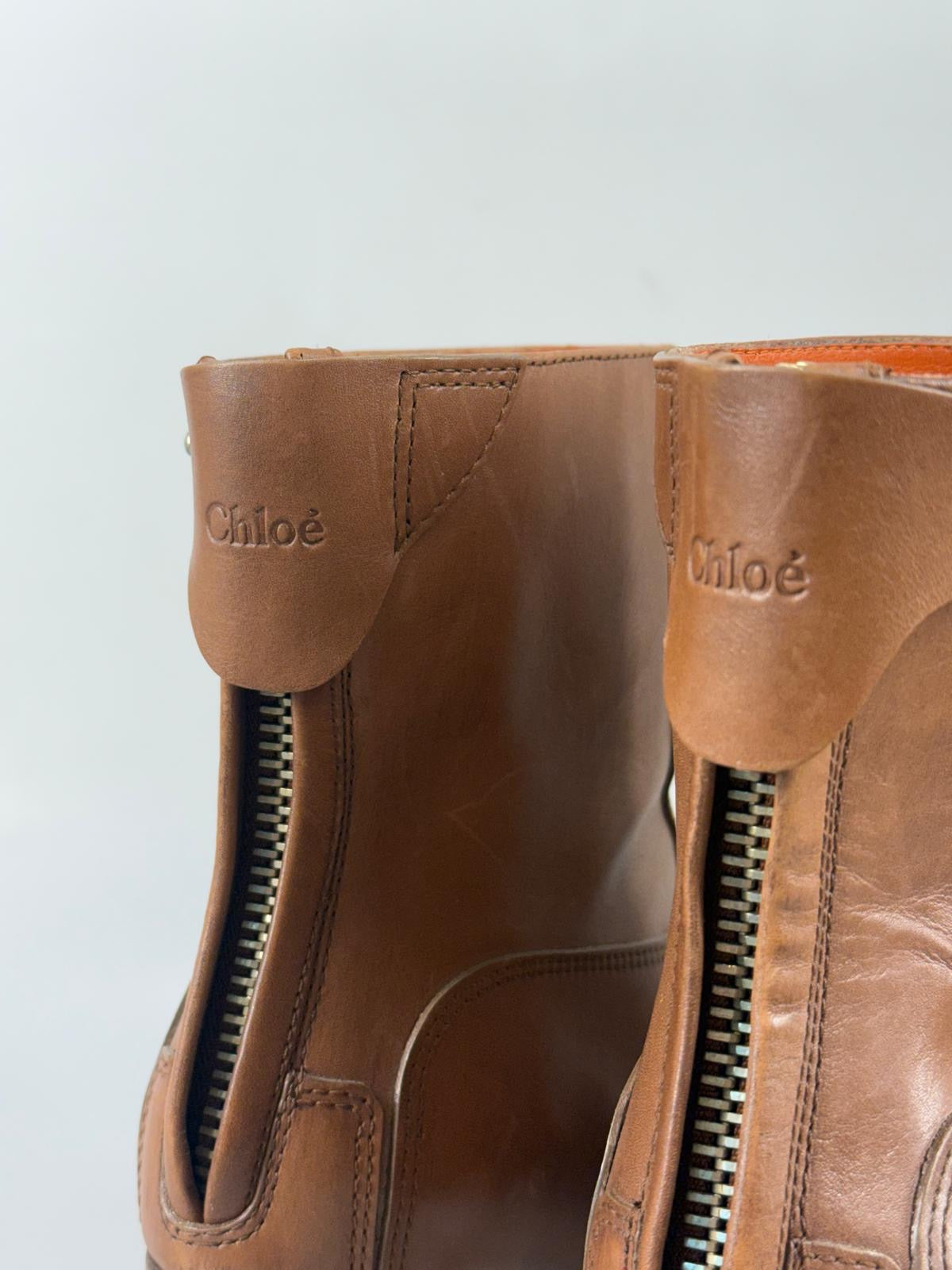 Chloé stövletter 37,5 SV16325