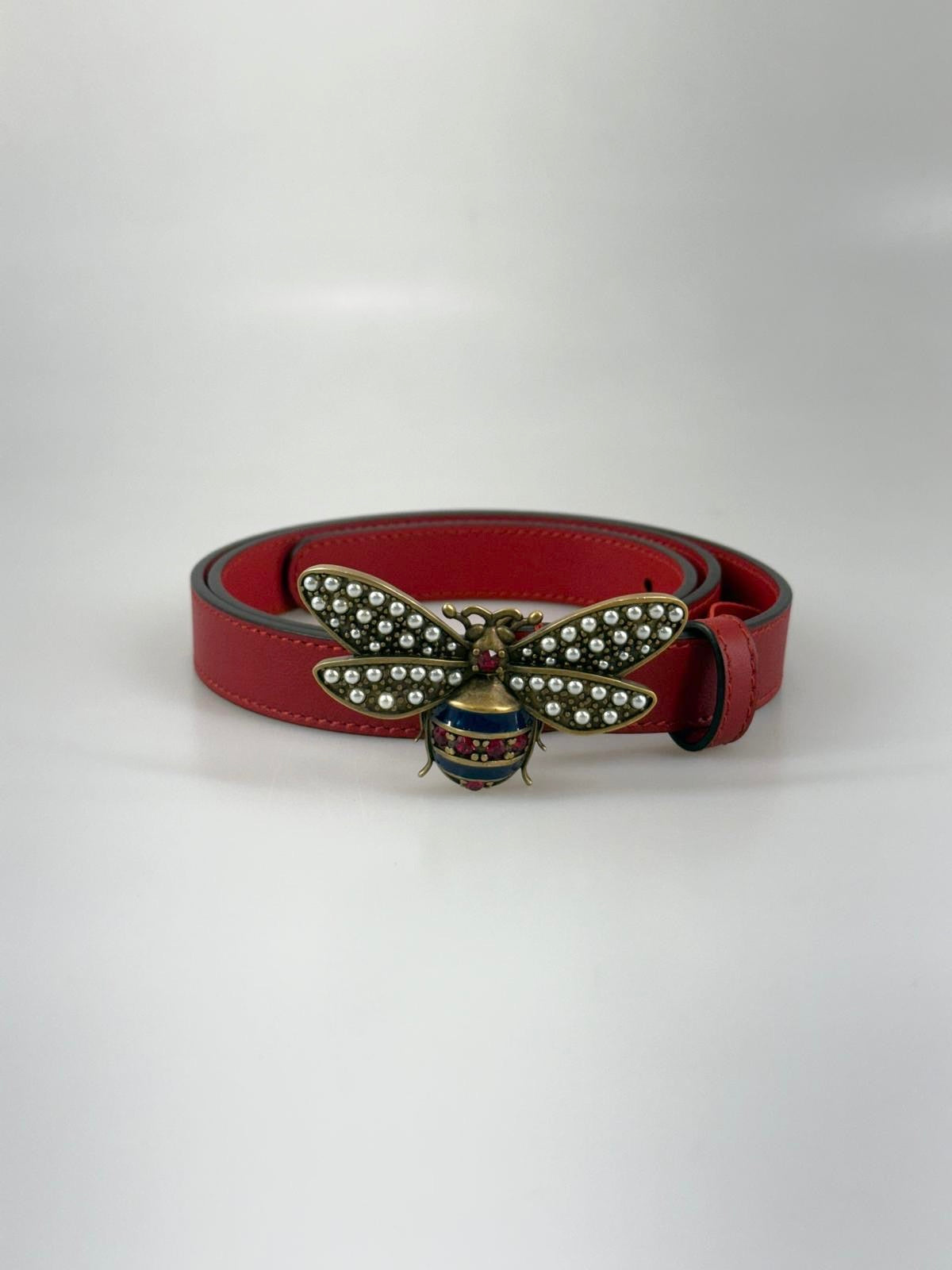Gucci Queen Margaret Bee skärp 80 SV16031
