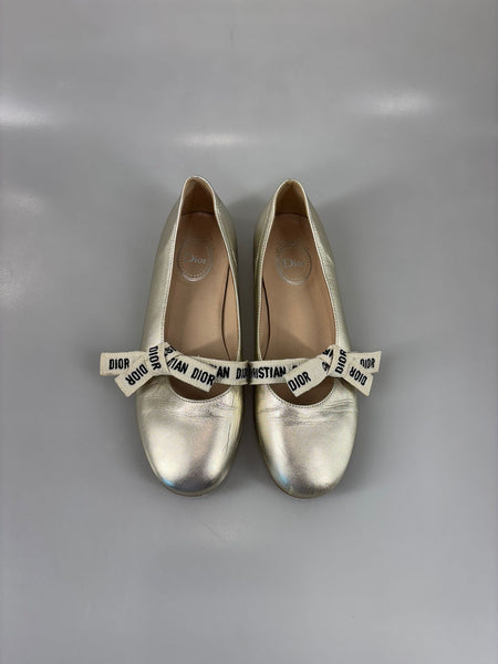 Christian Dior ballerina skor 35 SV14591