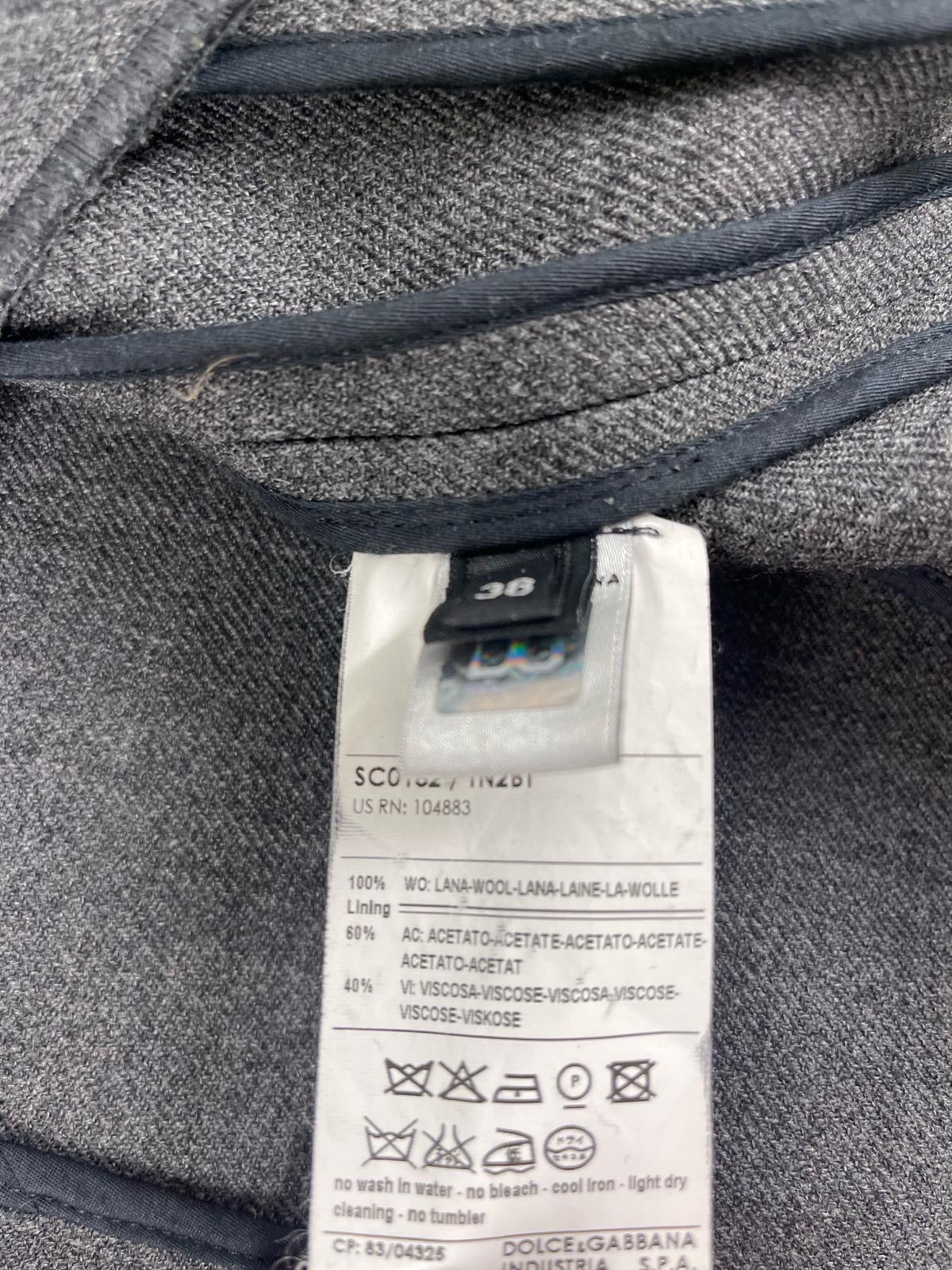 Dolce & Gabbana D&G kappa it 38 SV13561