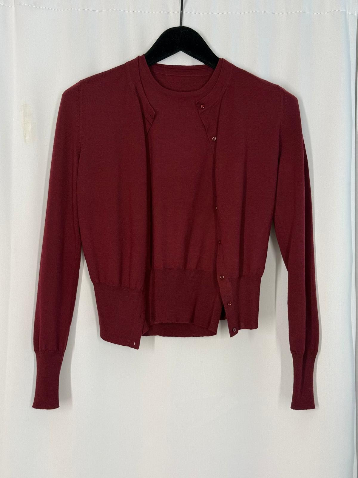 Alaia vinrött set Fr 38 SV14860