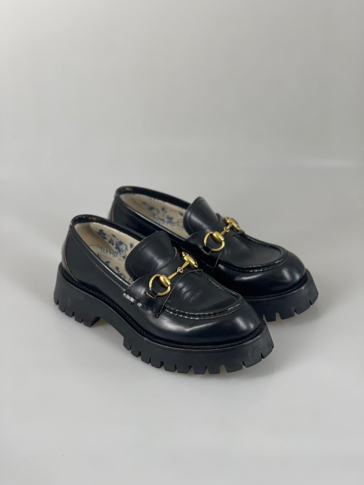 Gucci horsebit loafers 37 SV12172