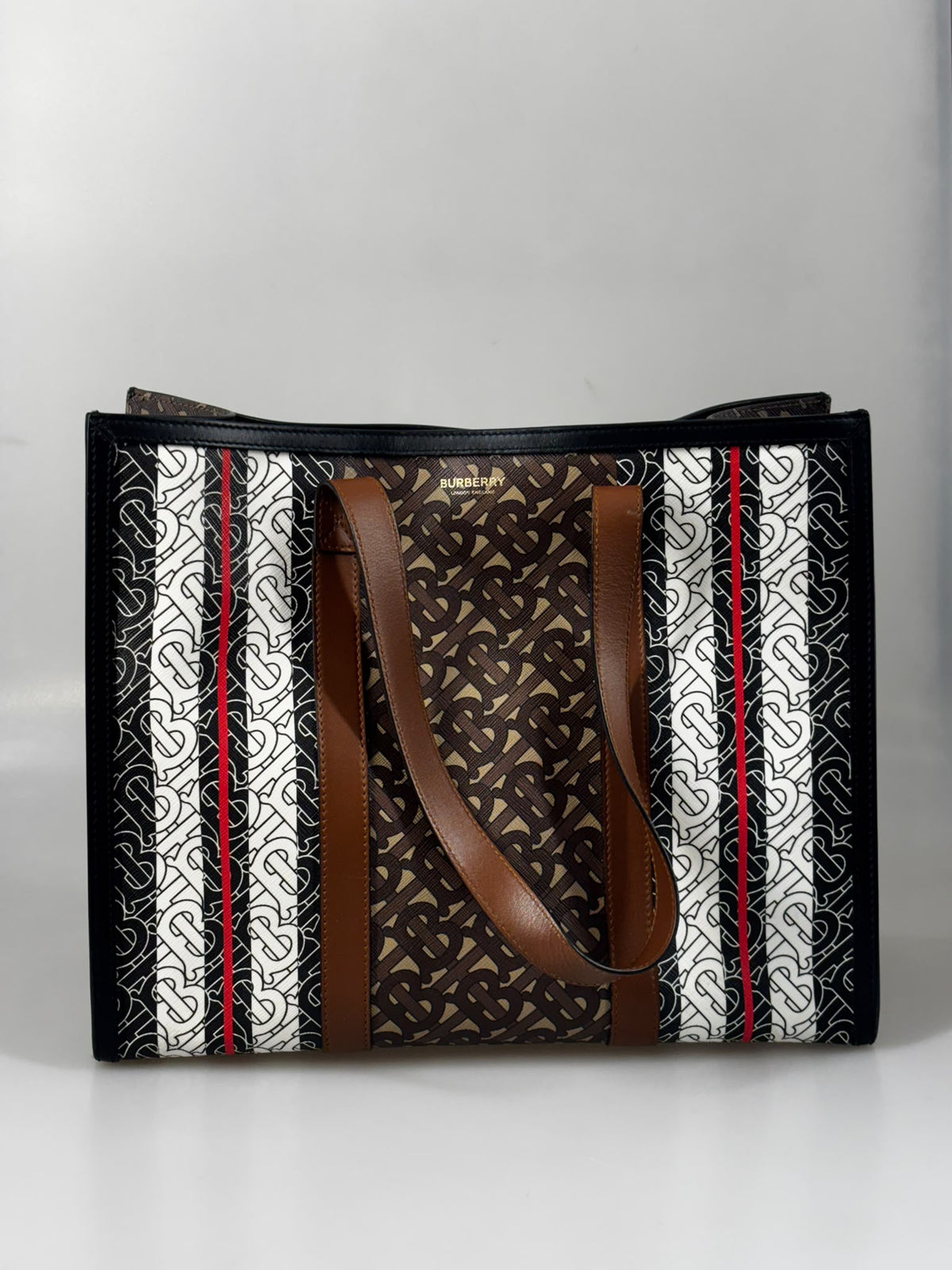 Burberry Monogram Stripe Tote Bag SV16522