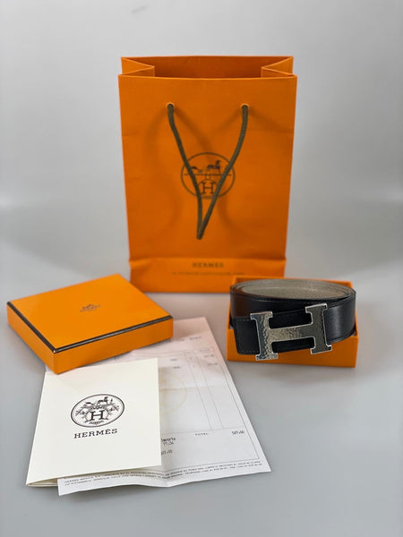 Hermès H buckle belt 85 SV13156