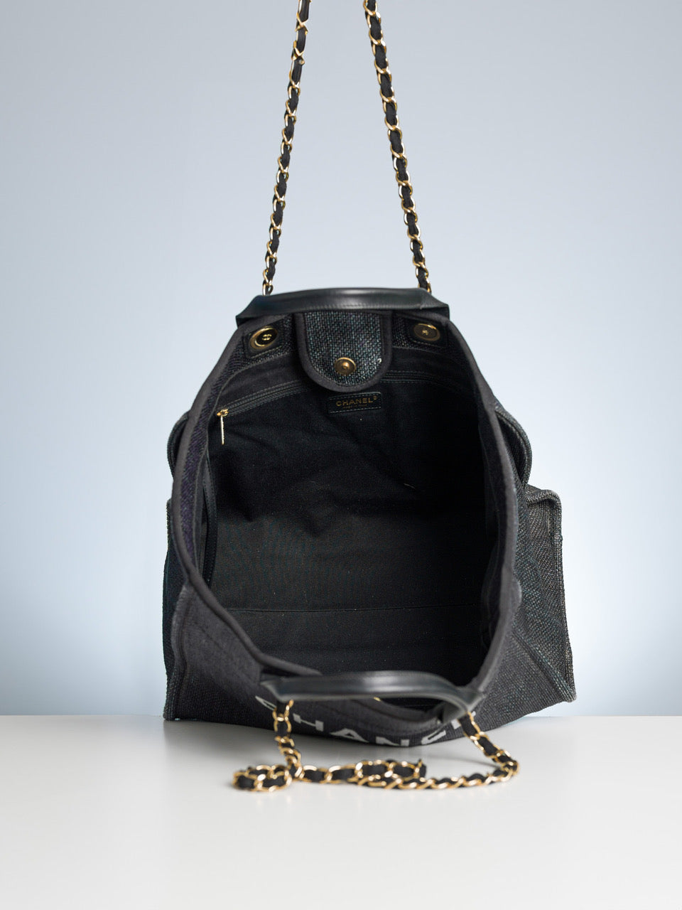 Chanel L Deauville shopping tote SV14118