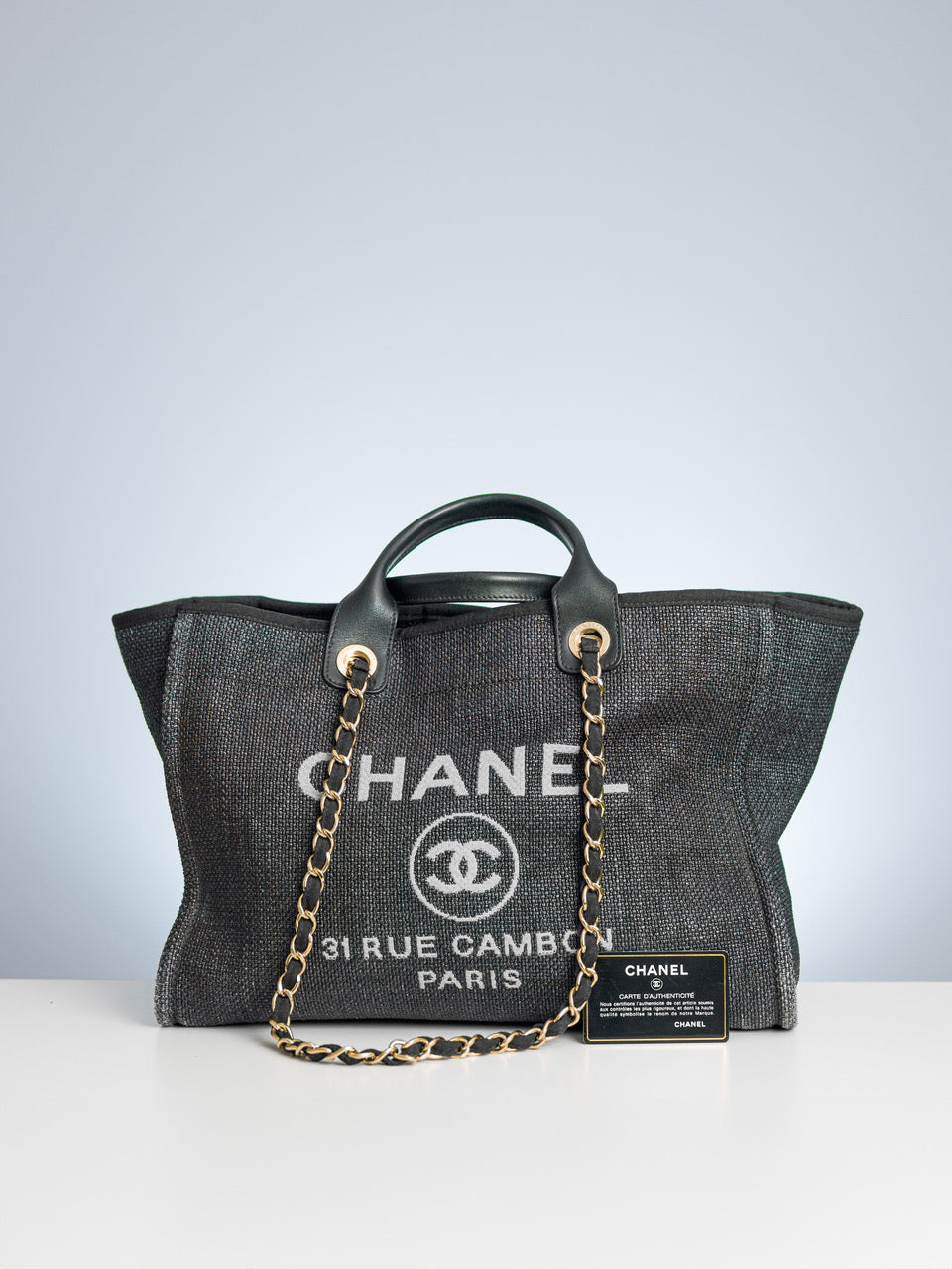 Chanel L Deauville shopping tote SV14118