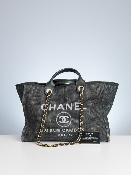 Chanel L Deauville shopping tote SV14118
