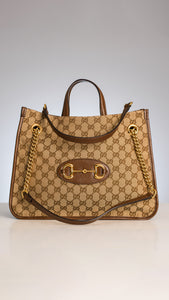 Gucci 1955 horsebit tote väska SV13942