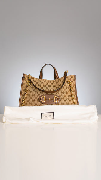 Gucci 1955 horsebit tote väska SV13942