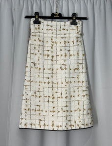 Chanel Fantasy tweed Kjol Fr 34 SV14854