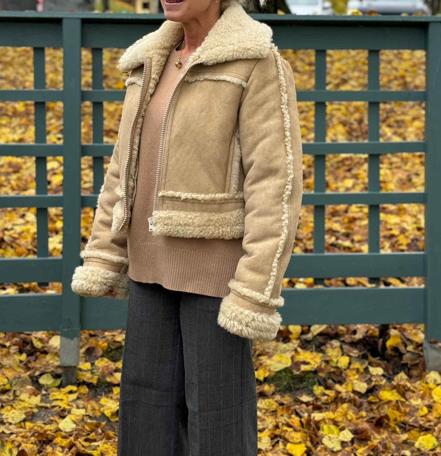 Acne Studios fårskinnspäls 38 SV11702