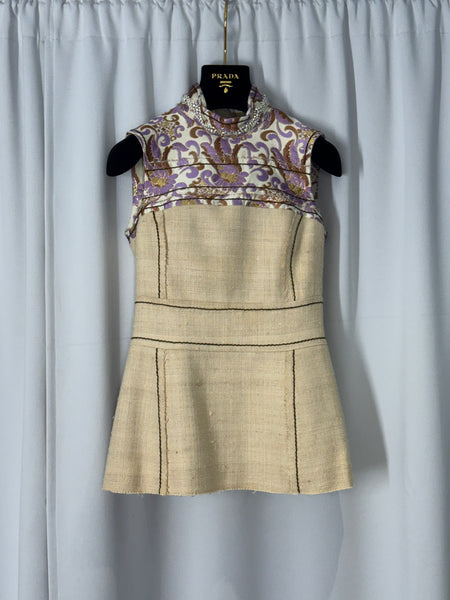 Prada dräkt topp + kjol 36 SV14859
