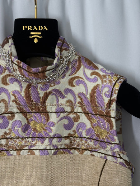 Prada dräkt topp + kjol 36 SV14859