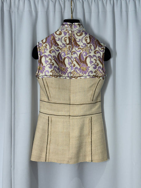 Prada dräkt topp + kjol 36 SV14859