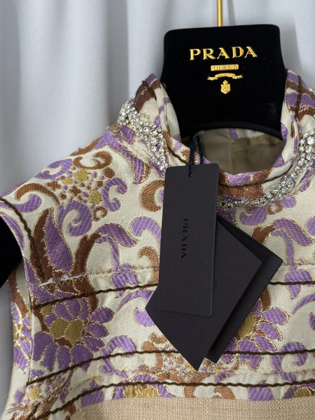 Prada dräkt topp + kjol 36 SV14859