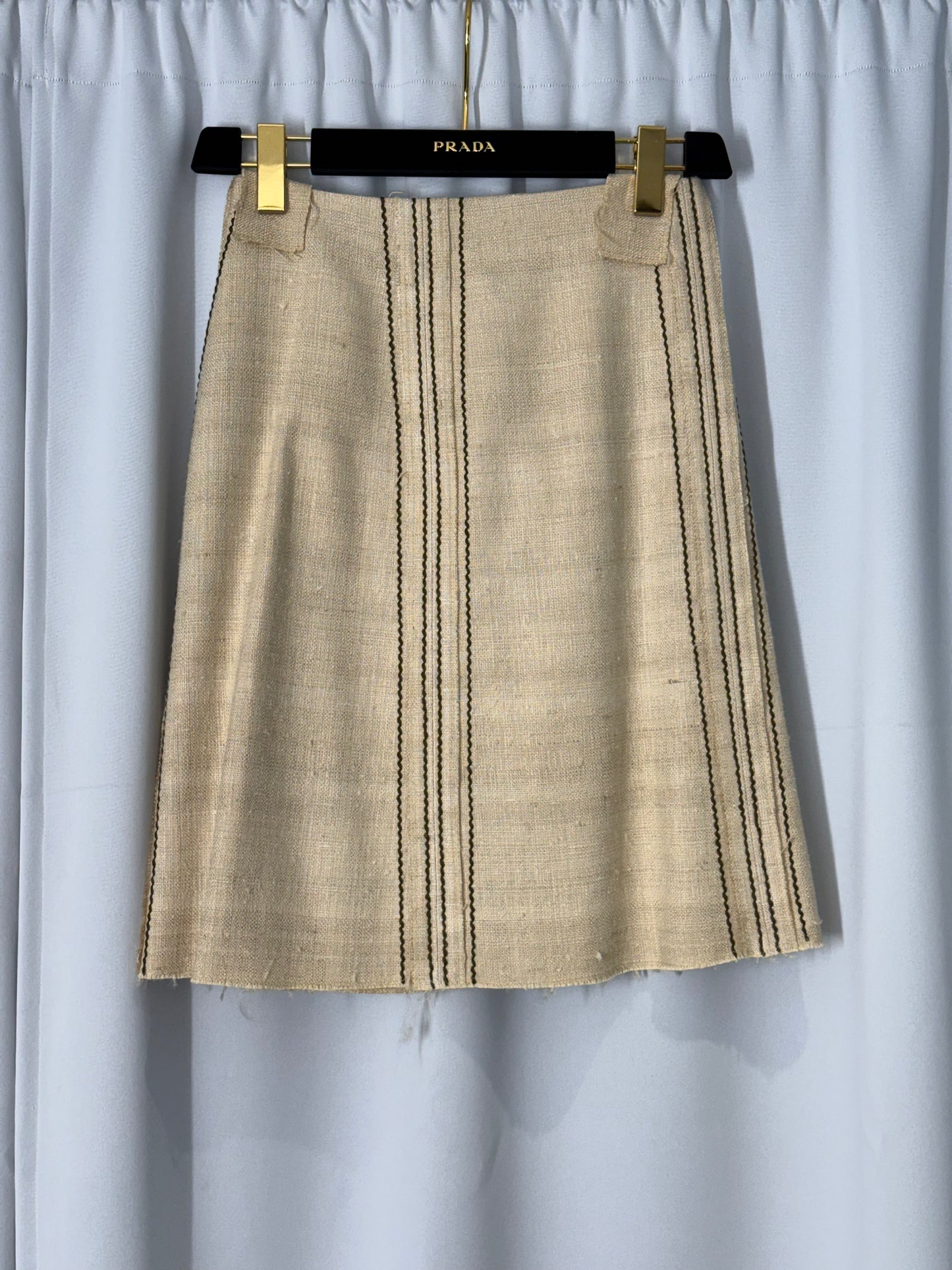 Prada dräkt topp + kjol 36 SV14859
