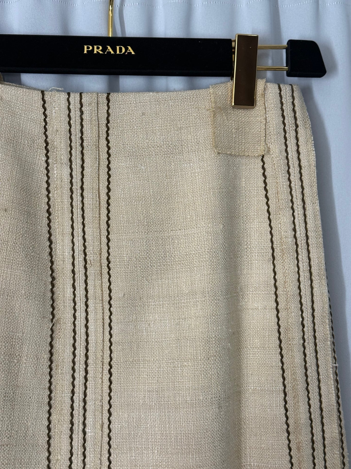 Prada dräkt topp + kjol 36 SV14859