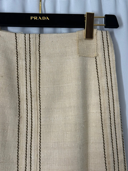Prada dräkt topp + kjol 36 SV14859