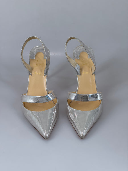 Christian Louboutin slingback skor 39 SV15325