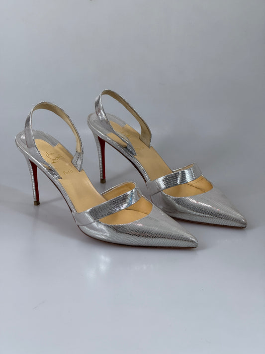 Christian Louboutin slingback skor 39 SV15325