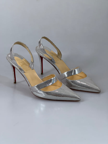 Christian Louboutin slingback skor 39 SV15325