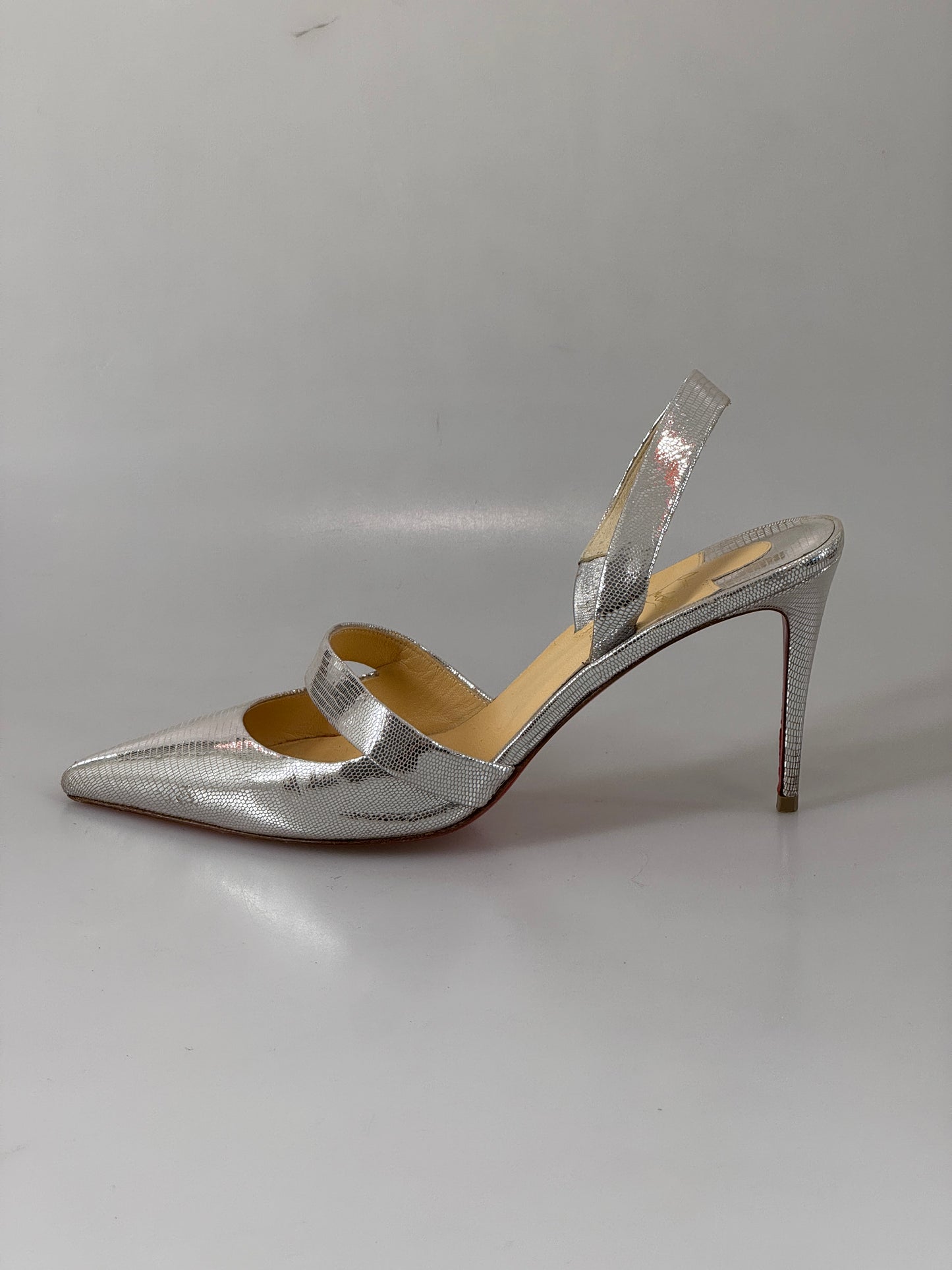 Christian Louboutin slingback skor 39 SV15325