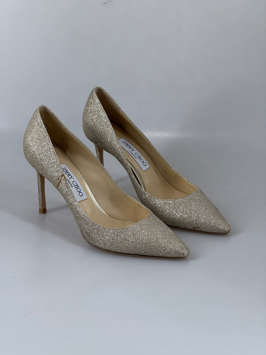 Jimmy Choo glitter pumps 39 SV15323