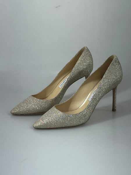 Jimmy Choo glitter pumps 39 SV15323