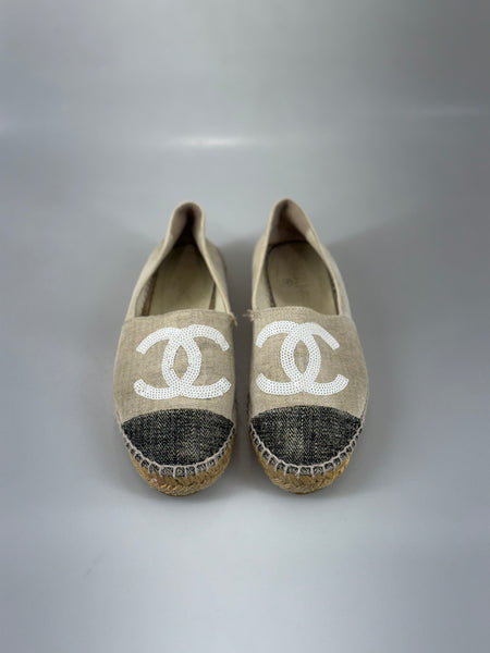 Chanel canvas espadrilles 36 SV15258