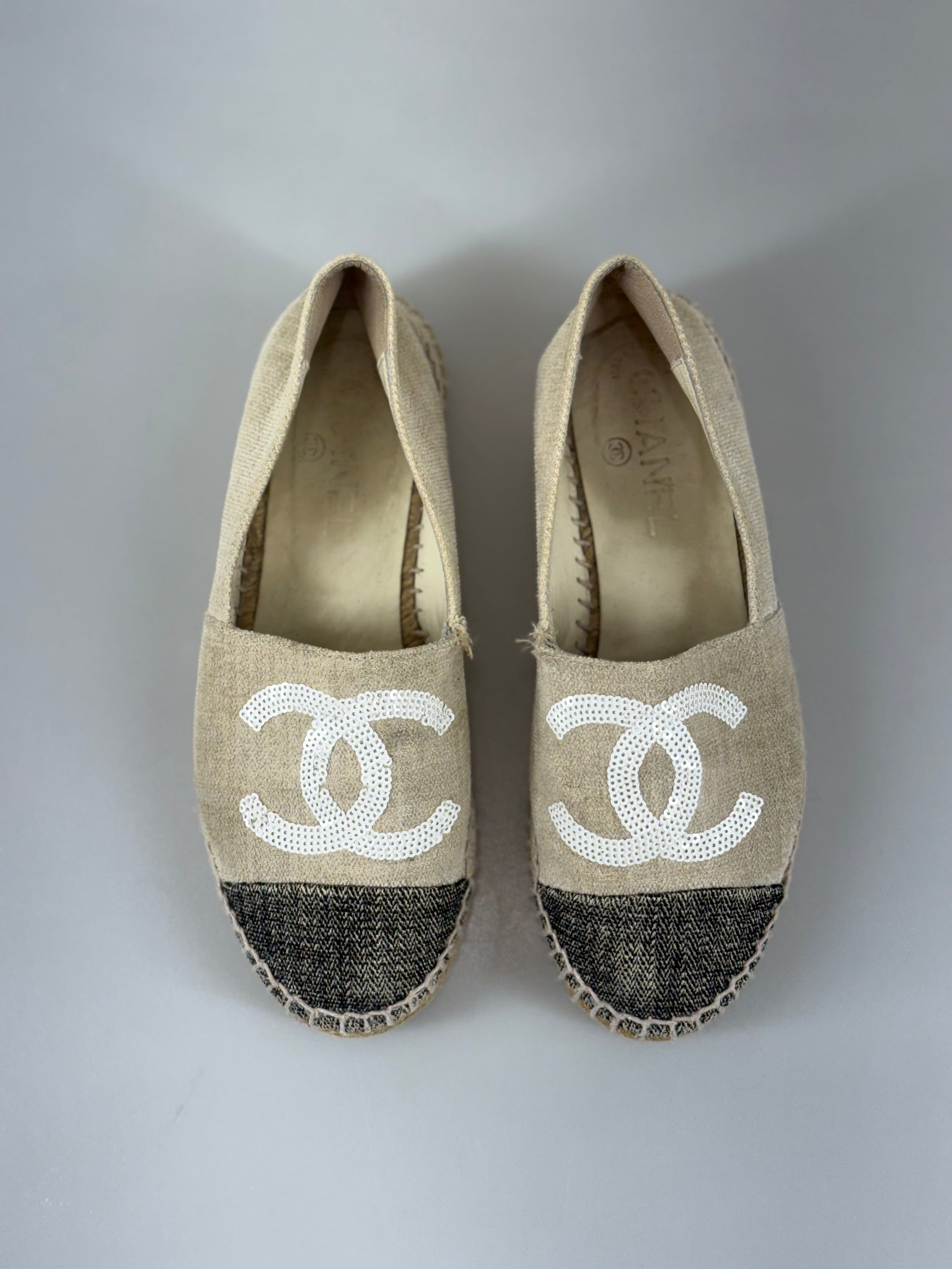 Chanel canvas espadrilles 36 SV15258