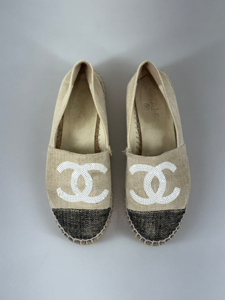 Chanel canvas espadrilles 36 SV15258