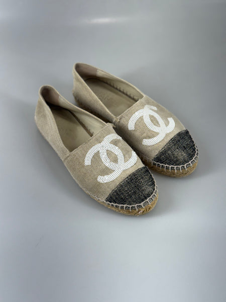 Chanel canvas espadrilles 36 SV15258