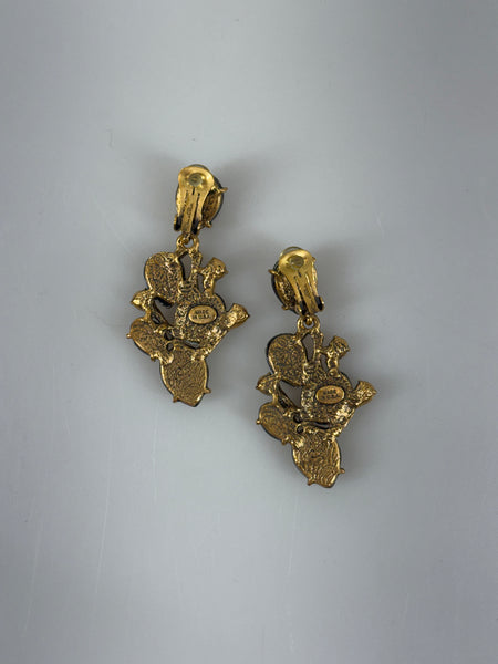 Oscar de la Renta clips örhängen SV15280