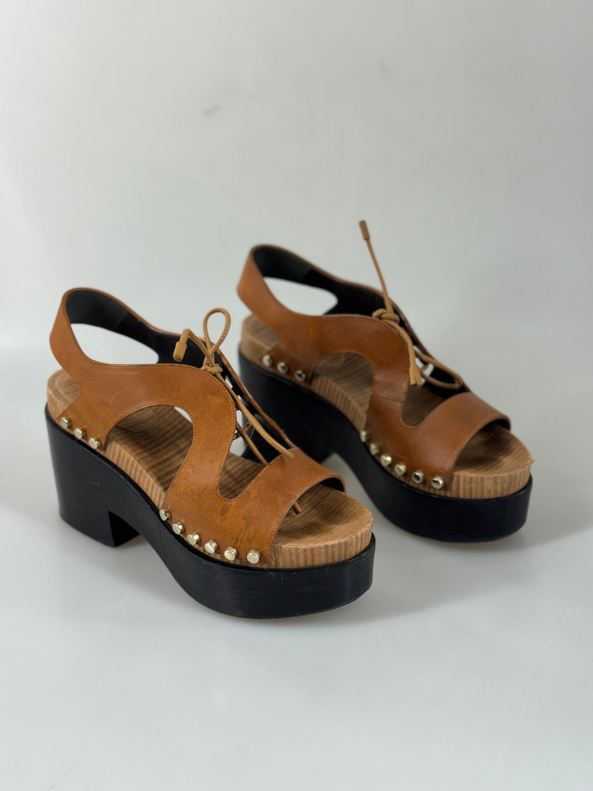 Balenciaga platå sandaler 37 SV15875