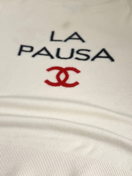 Chanel kashmir tröja 34 SV14646