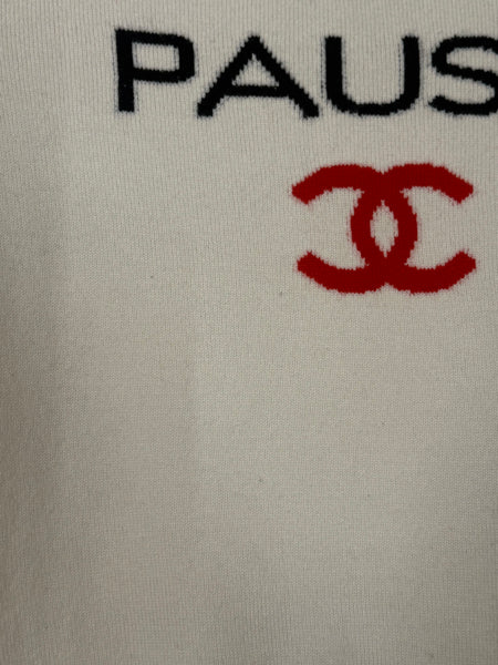 Chanel kashmir tröja 34 SV14646