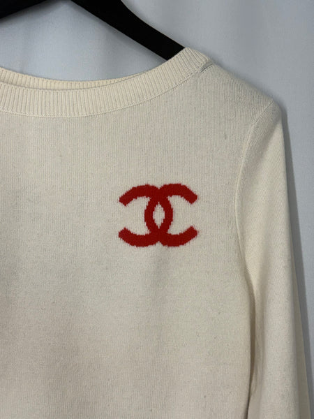 Chanel kashmir tröja 34 SV14646