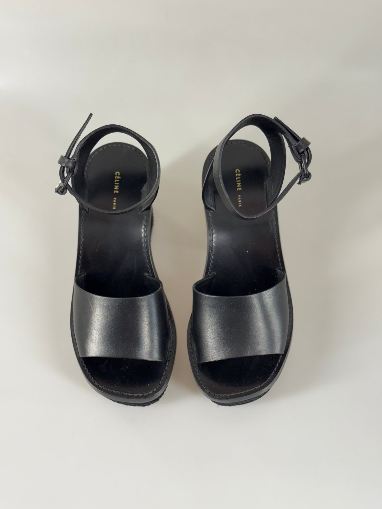 Celine platå sandaler 37 SV15874