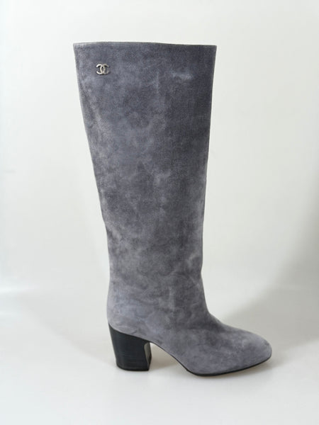 Chanel mocka stövlar 37C SV15386