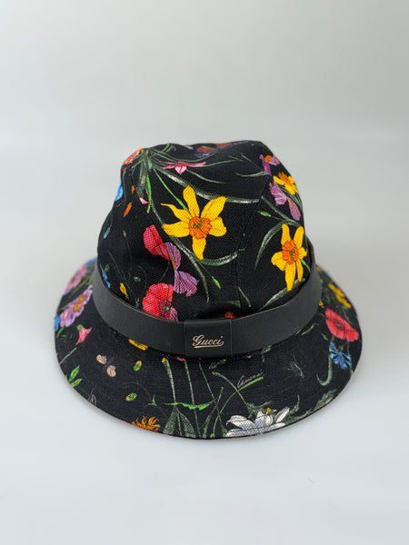 Gucci flower bucket hatt M SV15416