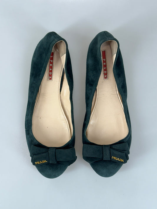 Prada ballerina skor 39 SV16142