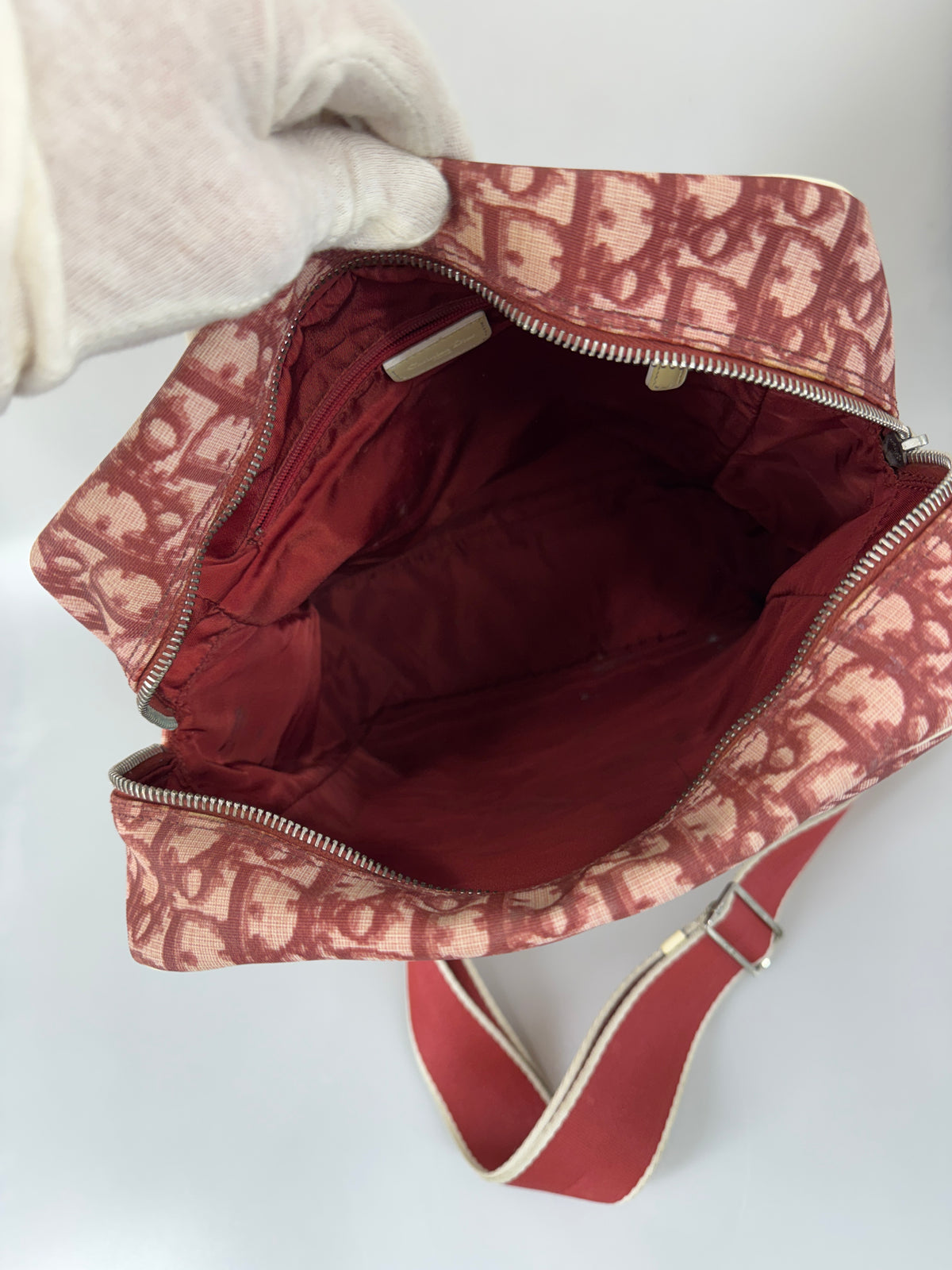 Christian Dior Oblique Trotter crossbody väska SV15939