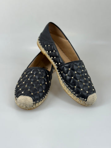 Valentino Rockstud Spike espadrilles 39 SV14865