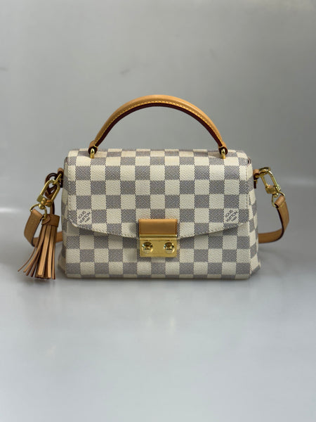 Louis Vuitton Croisette Damier Azur väska SV14931