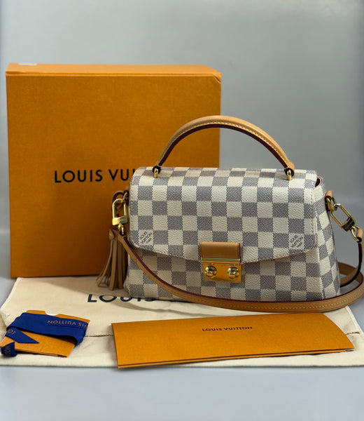 Louis Vuitton Croisette Damier Azur väska SV14931