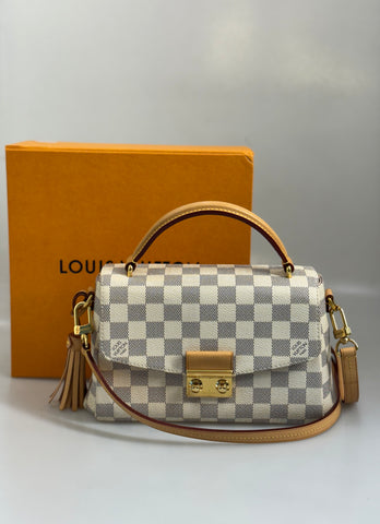Louis Vuitton Croisette Damier Azur väska SV14931