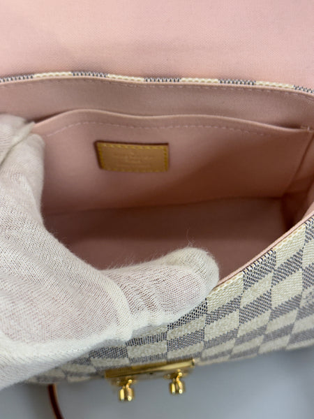 Louis Vuitton Croisette Damier Azur väska SV14931
